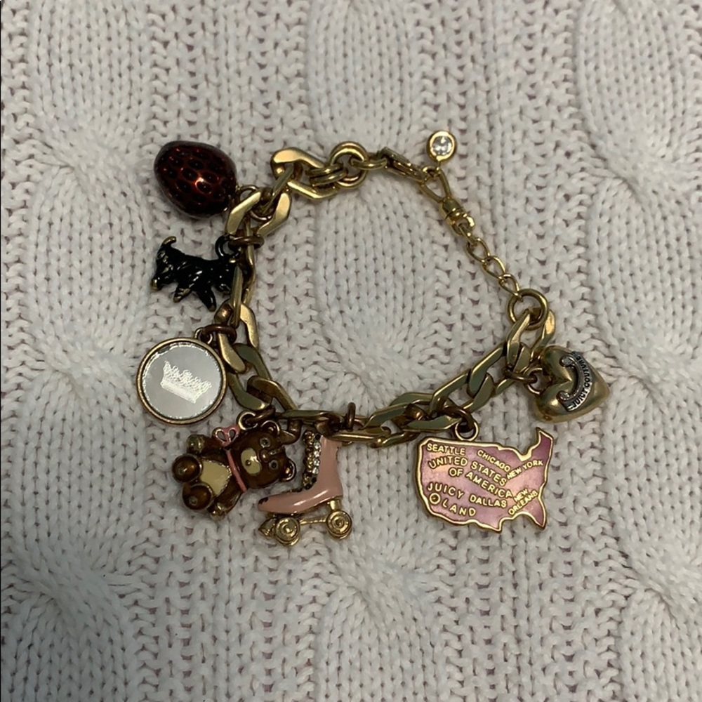 Rare juicy couture charm bracelet